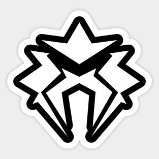 Royalty Forever White Sticker